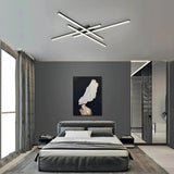 Modern LED Flush Mount Ceiling Light Fixture with Dimmable Options 8