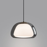 Modern Milk Glass Pendant Lamp - Stylish Kitchen Pendant Lighting 11