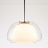 Modern Milk Glass Pendant Lamp - Stylish Kitchen Pendant Lighting 12