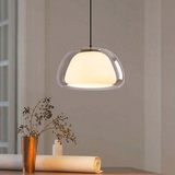 Modern Milk Glass Pendant Lamp - Stylish Kitchen Pendant Lighting 2