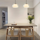 Modern Milk Glass Pendant Lamp - Stylish Kitchen Pendant Lighting 7