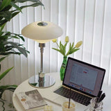 Modern Multilayer Table Lamp with Opal Glass Shades for Living Room & Bedroom 5