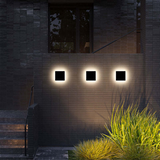 Modern Outdoor Wall Light - Elegant LED Lantern for Patios & Entrances 4