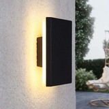 Modern Outdoor Wall Light - Elegant LED Lantern for Patios & Entrances 8