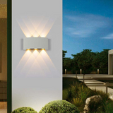 Modern Outdoor Wall Light - Waterproof Aluminum LED Exterior Wall Lantern 9