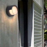 Modern Outdoor Wall Light with Motion Sensor - Geometric Design for Gardens 4