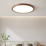 Modern Ultra-Thin Flush Mount Ceiling Light - Tri-Color LED Fixture 1