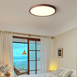 Modern Ultra-Thin Flush Mount Ceiling Light - Tri-Color LED Fixture 2