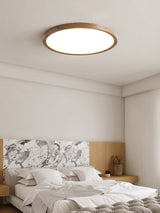 Modern Ultra-Thin Flush Mount Ceiling Light - Tri-Color LED Fixture 3