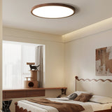 Modern Ultra-Thin Flush Mount Ceiling Light - Tri-Color LED Fixture 4