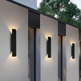 Modern Waterproof Outdoor Wall Light - Durable LED Aluminum Lantern for Garden 0