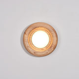 Modern Wooden Wall Lamp - Elegant Acrylic Shade Wall Sconce Lighting 9