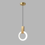 Nordic Ring LED Pendant Light - Modern Kitchen Pendant Lighting, Adjustable 0