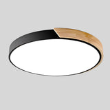 Nordic Wooden Macaroon LED Ceiling Light Fixture - Scandinavian Design 0