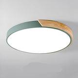 Nordic Wooden Macaroon LED Ceiling Light Fixture - Scandinavian Design 14