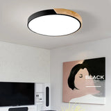 Nordic Wooden Macaroon LED Ceiling Light Fixture - Scandinavian Design 1
