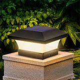 Nugee Solar Garden Lights - IP65 Waterproof Outdoor Column Light, Warm White 0