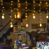 Outdoor Hanging Pendant Light - LED Globe Fixture for Exterior Ambience 4