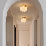 Pumpkin Flush Mount Ceiling Light - LED Fixture with Unique Design 3