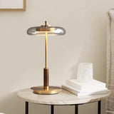 Ronaldo - Modern LED Table Lamp with Elegant Metal and Glass Design 5
