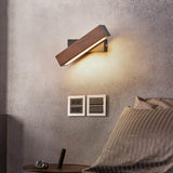 Rotowood™ - Rotatable LED Wall Light with Wooden Design 0