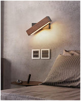 Rotowood™ - Rotatable LED Wall Light with Wooden Design 7
