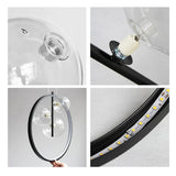 Scandinavian Bubble Glass Pendant Light - Vintage Kitchen Hanging Lights 6