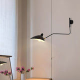 Serge Mouille - Versatile One Arm Wall Sconce with Adjustable Shade 4