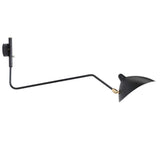 Serge Mouille - Versatile One Arm Wall Sconce with Adjustable Shade 9