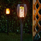 Solar Powered Garden Torch - Flickering LED Lights, Waterproof, Easy Installation 4