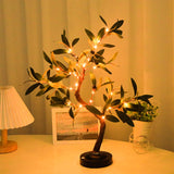 Tree-Shaped LED Table Lamp with Flexible Branches & Warm Light, Battery Operated 2