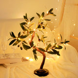 Tree-Shaped LED Table Lamp with Flexible Branches & Warm Light, Battery Operated 4