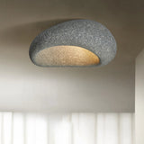 Wabi-Sabi Ceiling Light - Minimalist Resin & Metal Chandelier 8