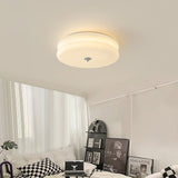 Art Deco Vintage Flush Mount Ceiling Light Fixture with Integrated LED 2