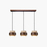 Ascend Retro Wabi-Sabi Pendant Light - Natural Stone & Wood Design 10