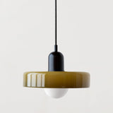 Bauhaus Glass Pendant Lamp - Artistic Kitchen Pendant Lighting Fixture 13