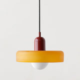 Bauhaus Glass Pendant Lamp - Artistic Kitchen Pendant Lighting Fixture 14