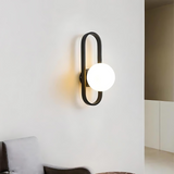 Camille - Modern Minimalist LED Wall Lamp with Elegant Glass Design 2