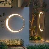 Eclipse Modern Outdoor Wall Light - IP65 Waterproof LED Fixture for Gardens 1