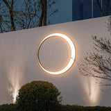 Eclipse Modern Outdoor Wall Light - IP65 Waterproof LED Fixture for Gardens 4