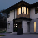 Eclipse Modern Outdoor Wall Light - IP65 Waterproof LED Fixture for Gardens 5