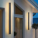 Edge Modern LED Wall Lights - Sleek Minimalist Design for Outdoor & Bathroom Use 3