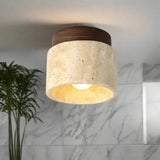 Elegant Cream LED Ceiling Lamp - Minimalist Ceiling Light Fixture 1