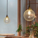 Elegant Crystal Glass Pendant Lamp - Nordic Design with Retro Charm 3