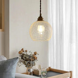 Elegant Crystal Glass Pendant Lamp - Nordic Design with Retro Charm 7