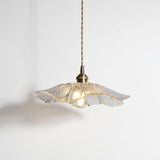 Elegant Flower Glass Pendant Light - Retro Kitchen Hanging Lights 8