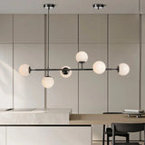Elegant Glass Pendant Lighting - Modern Kitchen Hanging Light Fixture 4