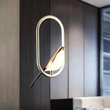 Elegant Golden Bird Pendant Lamp - Stylish Hanging Lights for Cozy Ambiance 0