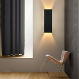 Elegant Indoor Up and Down Wall Light with LED Illumination 0