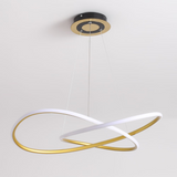 Elegant Minimalist LED Ceiling Light - Gold Circle Flush Mount Fixture 5